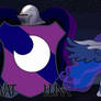 Wallpaper Princess Luna knight of moon