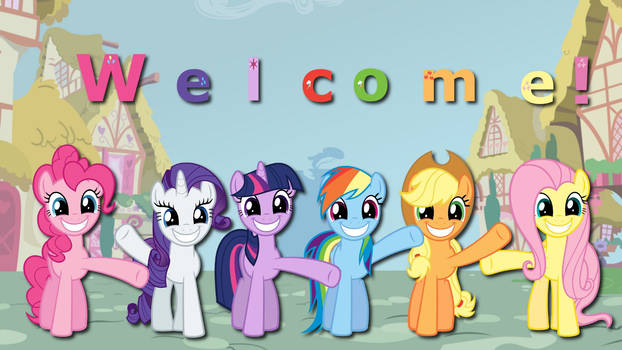 Wallpaper Mane6 Welcome you