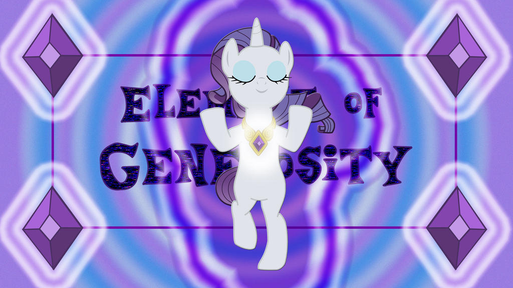 Generosity Rarity Wallpaper Rarity Element of Generosity by Barrfind on DeviantArt