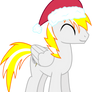 Vector Christmas Hat Silver Shield