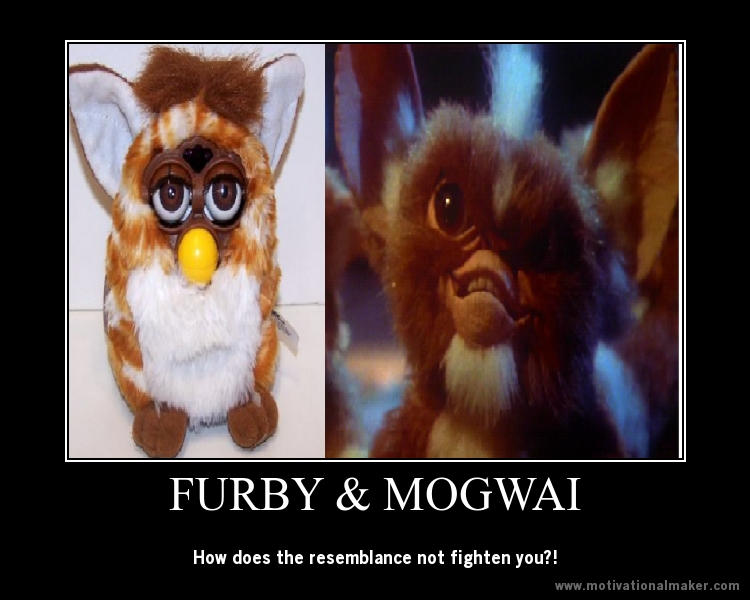 Furby and Mogwai/Gremlin by Hawkheart29 on DeviantArt