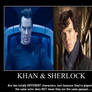 Khan and Sherlock Demotivational
