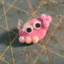 Pink Flowery People Watcher