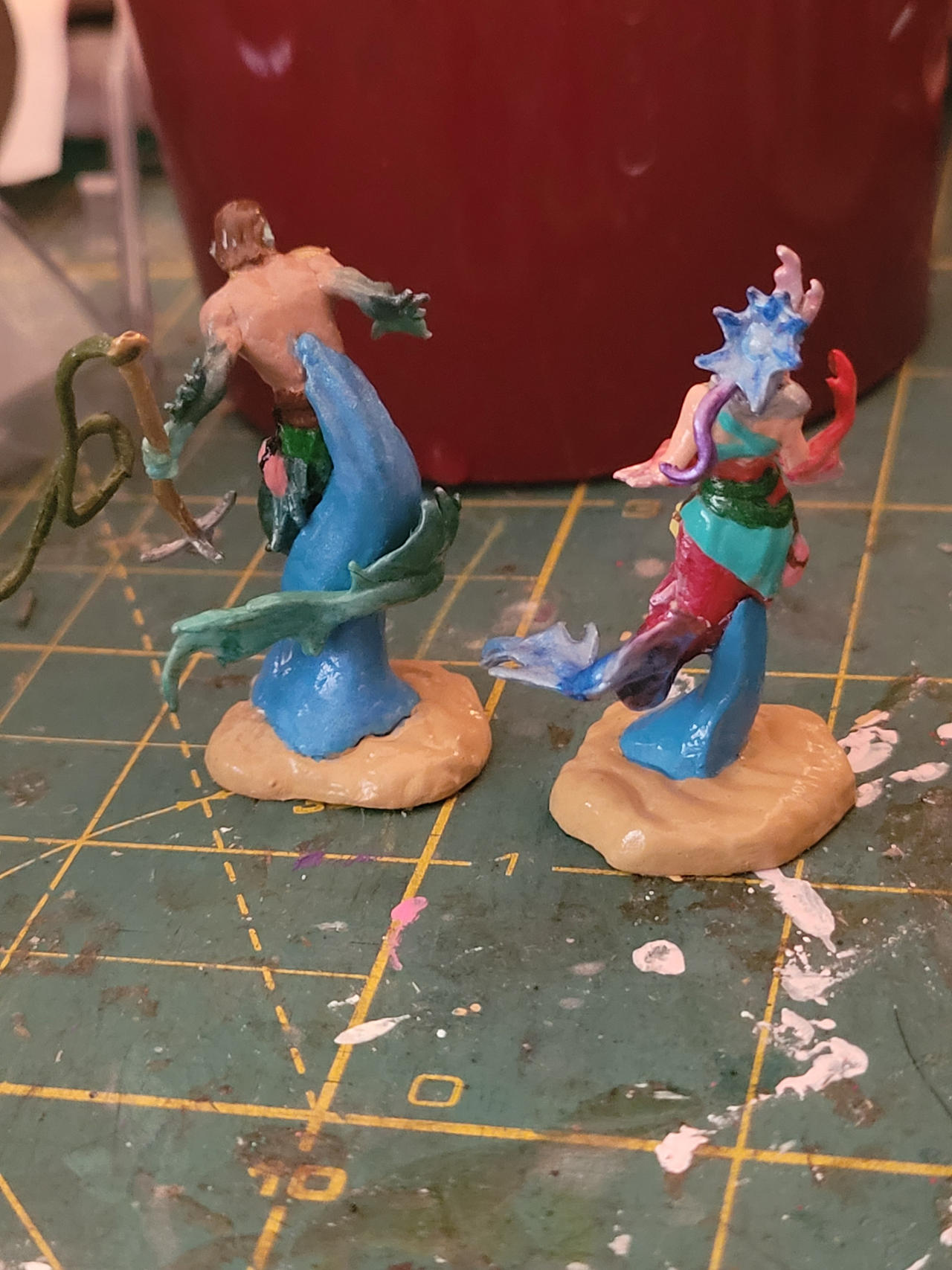 Merfolk Ryn DND Merfolk Back View by Hawkheart29 on DeviantArt