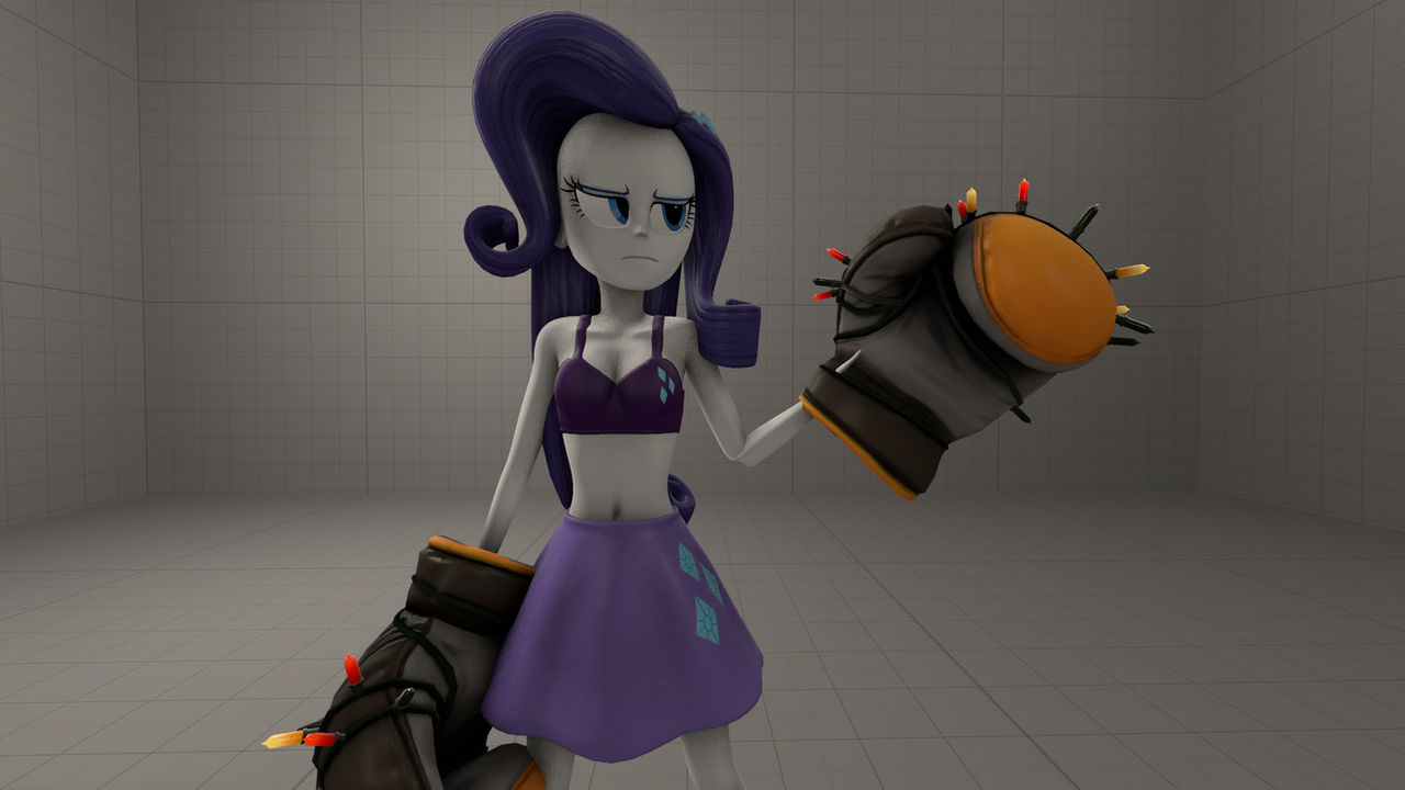 Rarity is not fighting by dorgarica on DeviantArt