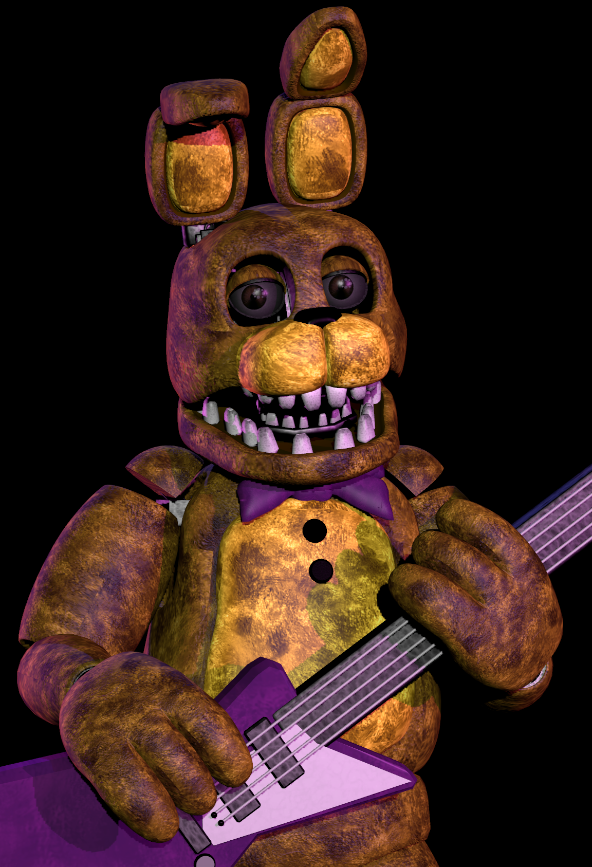 Fnaf 2 Spring (SFM/UFMP/FNAF2) SpringBonnie Stylized by dorgarica on DeviantArt