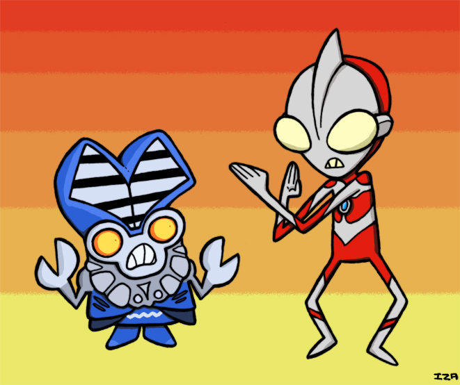 Ultraman vs Baltan