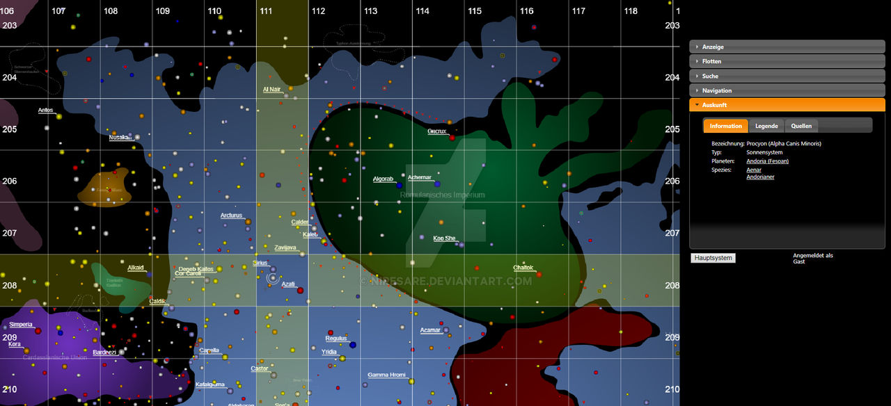 Interactive Star Trek Map Starfleet Universe De by Niresare on DeviantArt
