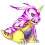 gabumon purple