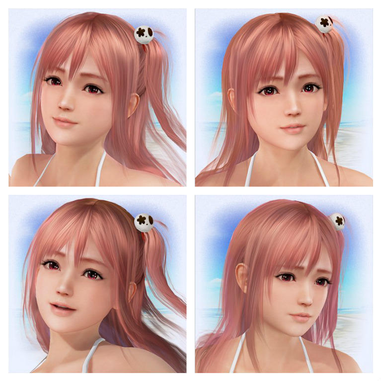 DOAX3 Honoka Faces by MomijiHayabusa on DeviantArt