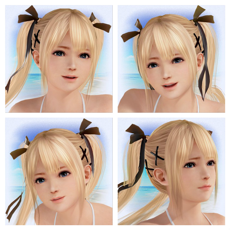 DOAX3 Marie Rose Faces by MomijiHayabusa on DeviantArt
