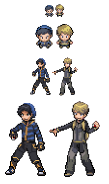 :Update: :Pokemon Sprites: Y(Blue) B(Yellow)