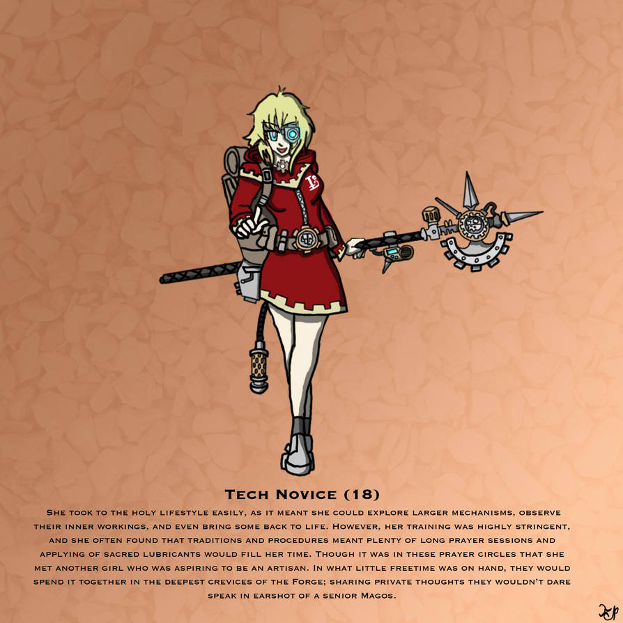 Evolution of a Tech Priestess Part2 by Jchrispole on DeviantArt