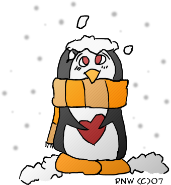 Penguin's Love Snow