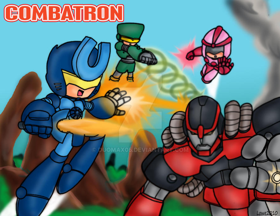 Combatron Front View combatron fight by duomax05 on DeviantArt
