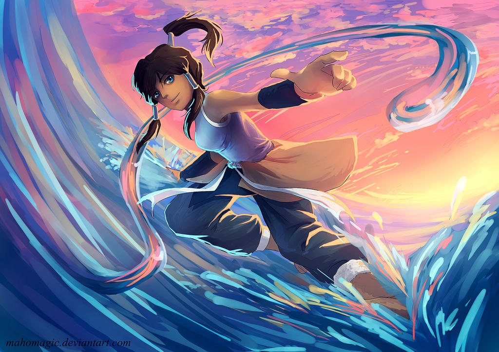 The Legend of Korra-Splash by Bambz-Art