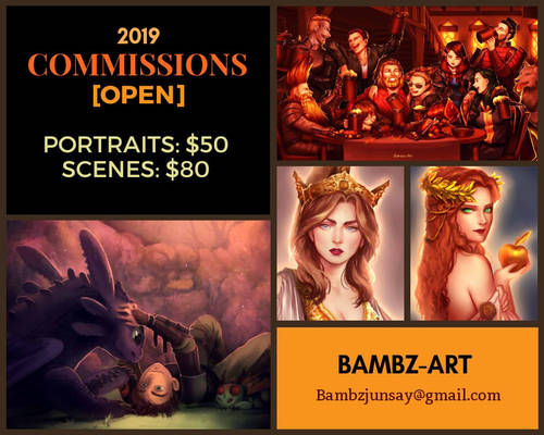 2019 COMMISSIONS [OPEN]