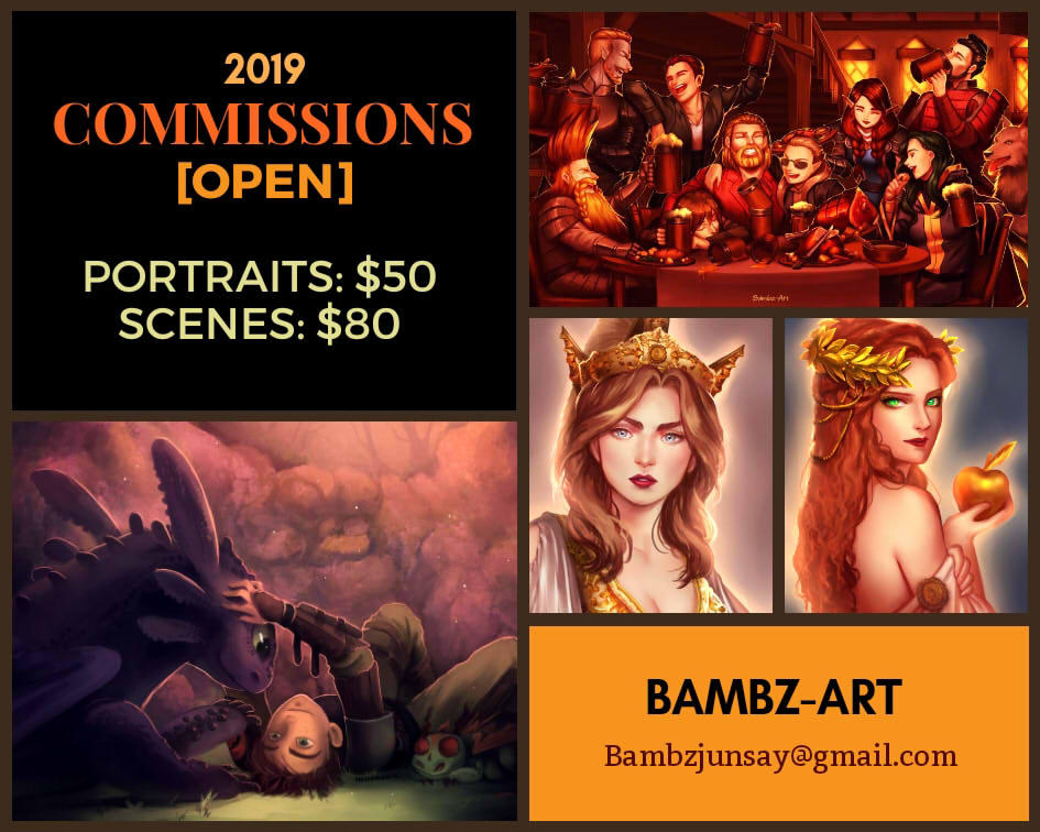 2019 COMMISSIONS [OPEN]