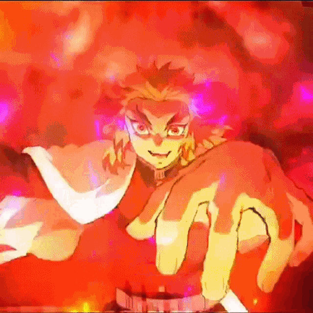Fire Touched R6 Rengoku-fire-hashira by Axaruii on DeviantArt