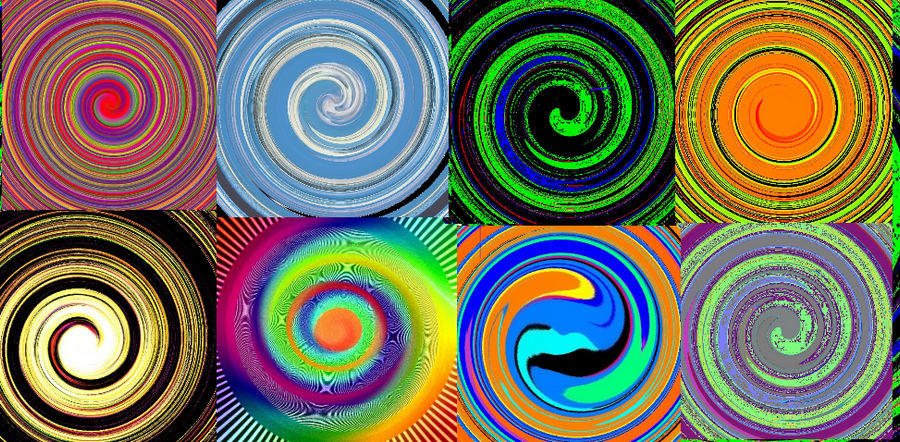 Pinwheel Monster pinwheels by Furrymuscle on DeviantArt