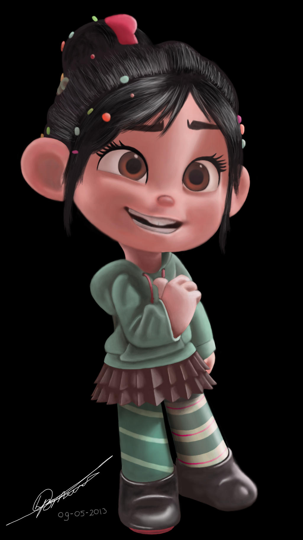 Vanellope Rabbit Vanellope by DMeerts on DeviantArt