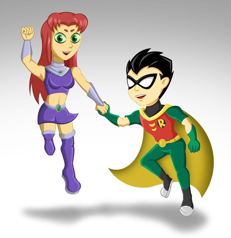 Mini Rob-Star by TeenTitansMan on DeviantArt