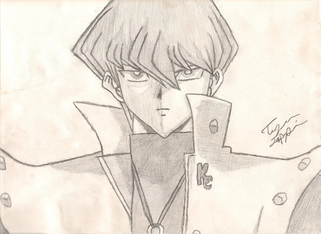 Seto Kaiba drawing! (Yu-Gi-Oh!) by IamCourier on DeviantArt