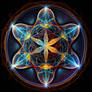 Metatron's Cube Merkabah Galactic