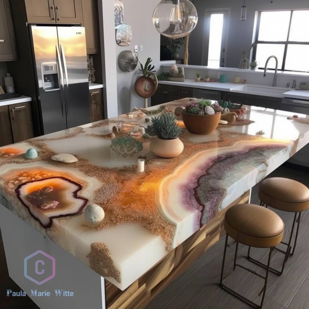 Agate Kitchen Island by Clarity-Creations on DeviantArt