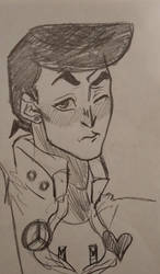 little Josuke sketch