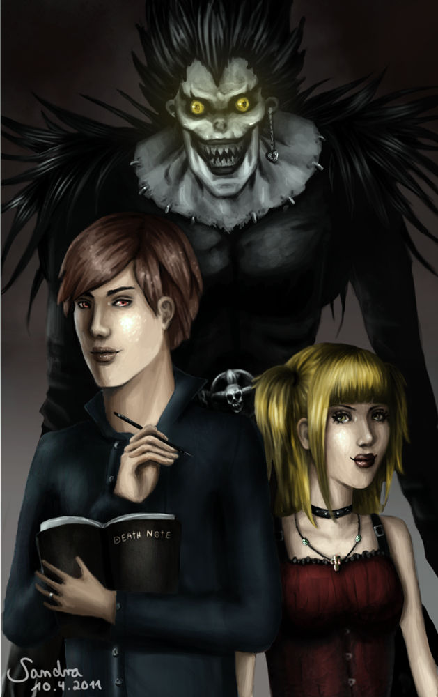 Deviantart Do Red Note Death Note Fanart by Sadako-xD on DeviantArt