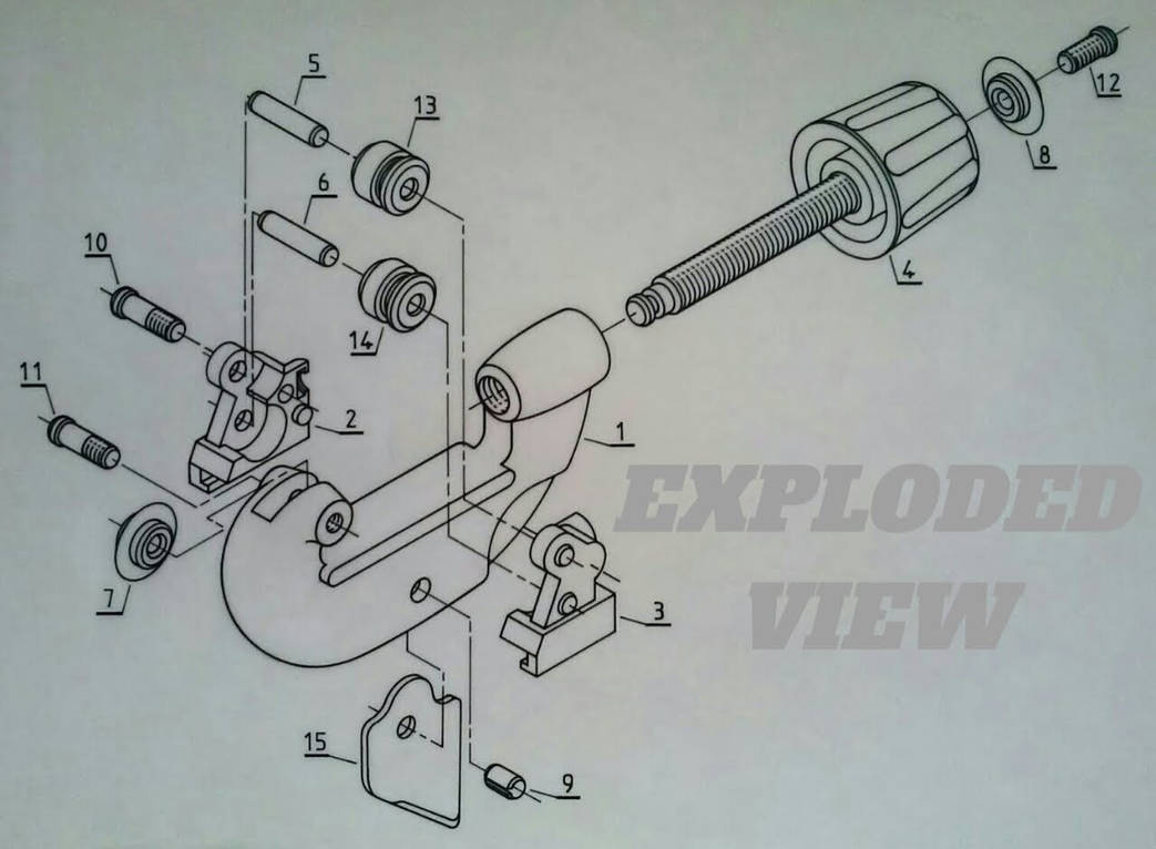 Technical drawing sample #2-Android works by thetwintailedcat on DeviantArt
