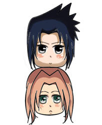 SasuSaku Chibi