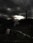 Le campement by MaliciaRoseNoire