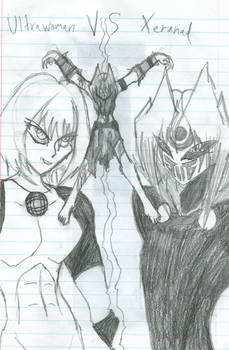 Ultrawoman vs. Xer Rough Title