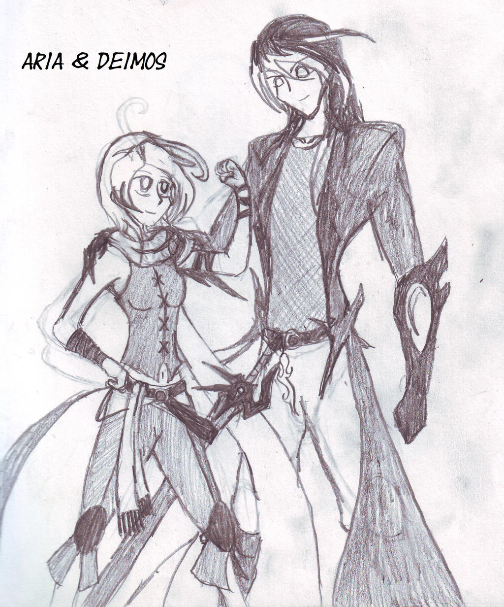 Aria and Deimos