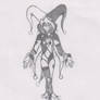 Comic Character 1B: Romani, Jester Outfit