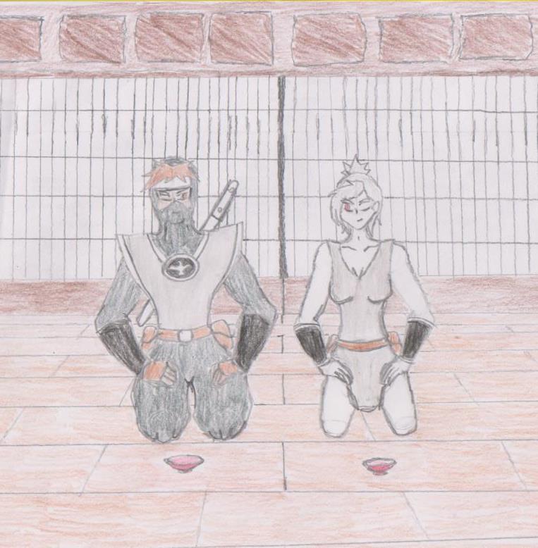 Silver and Nariko for SilverKazeNinja
