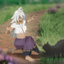 Aria Playing With Midnight