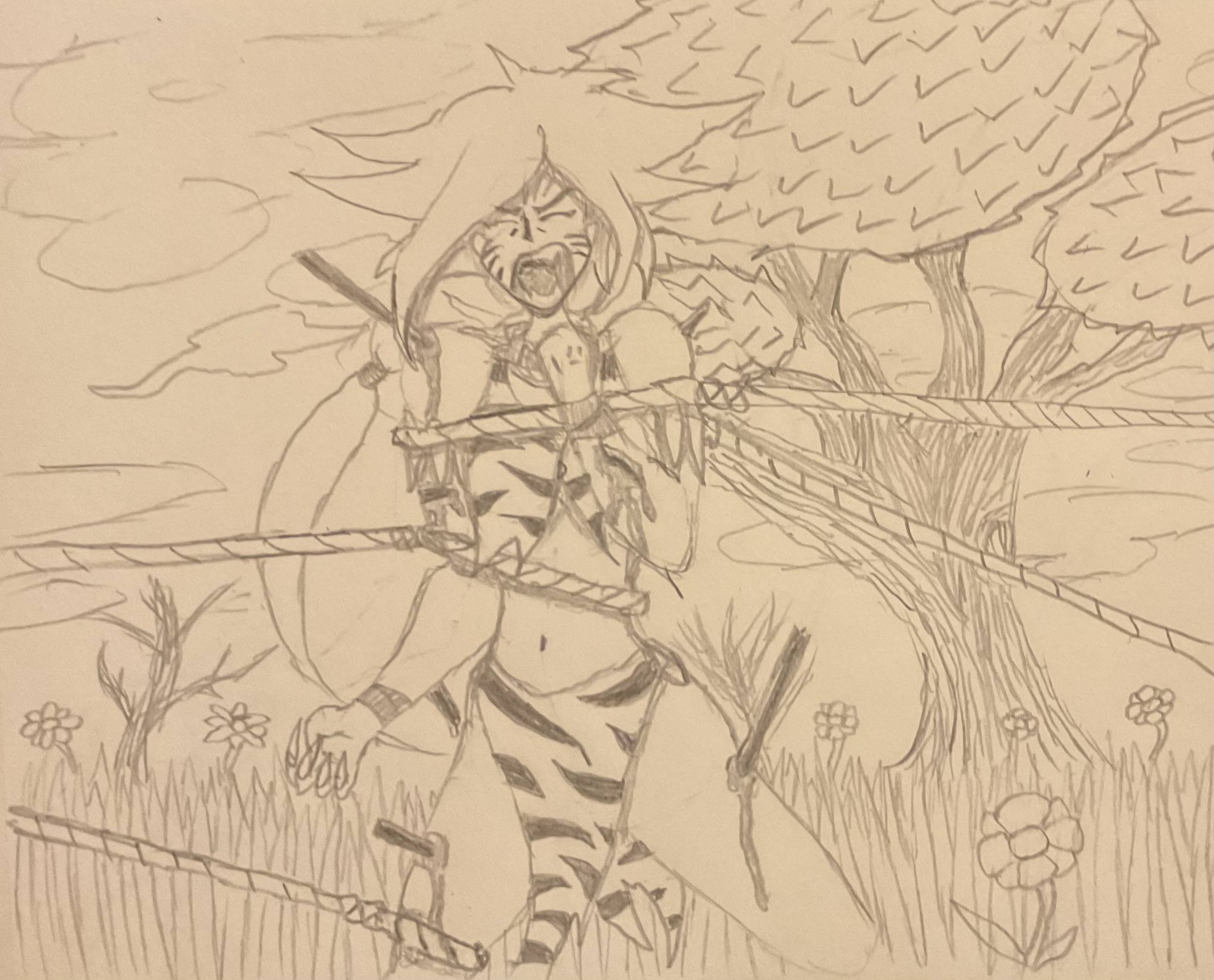 Reina Caught By Hunters (Rough Version)