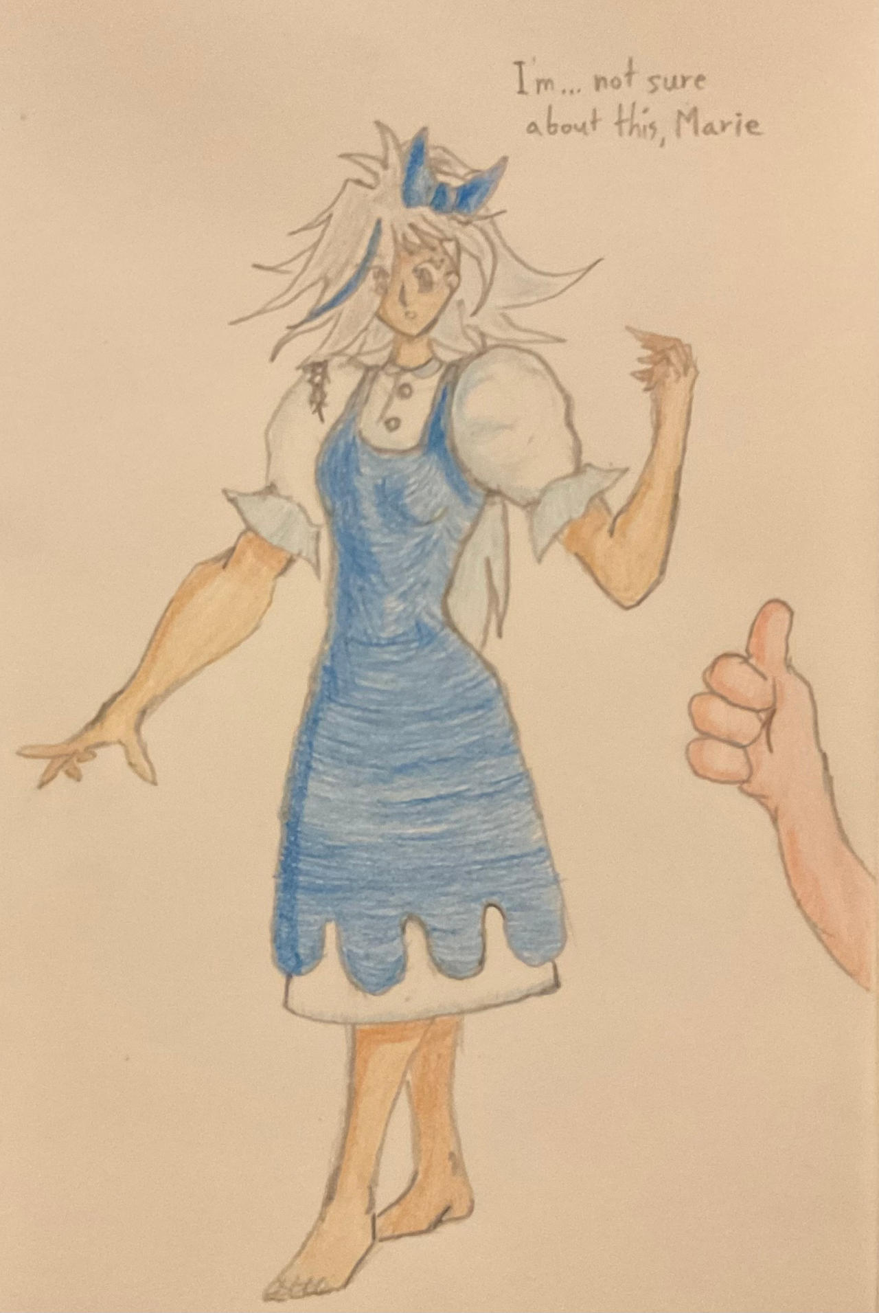 Halloween: Aria as Marie the Ghost Girl