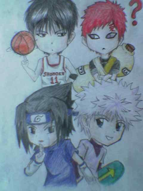 anime sharp characters by sephimore on DeviantArt