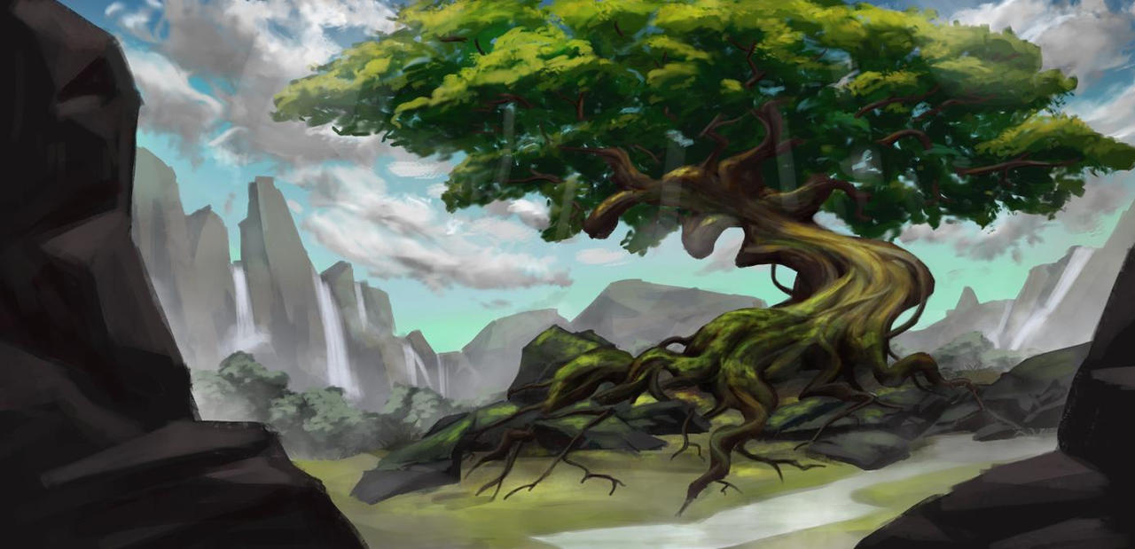 Tree Render Deviantart Tree Environment Design by KrizArtz on DeviantArt