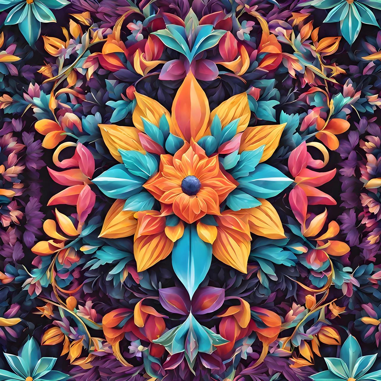 Geometric Flowere Geometric flower by Natashaschulz on DeviantArt