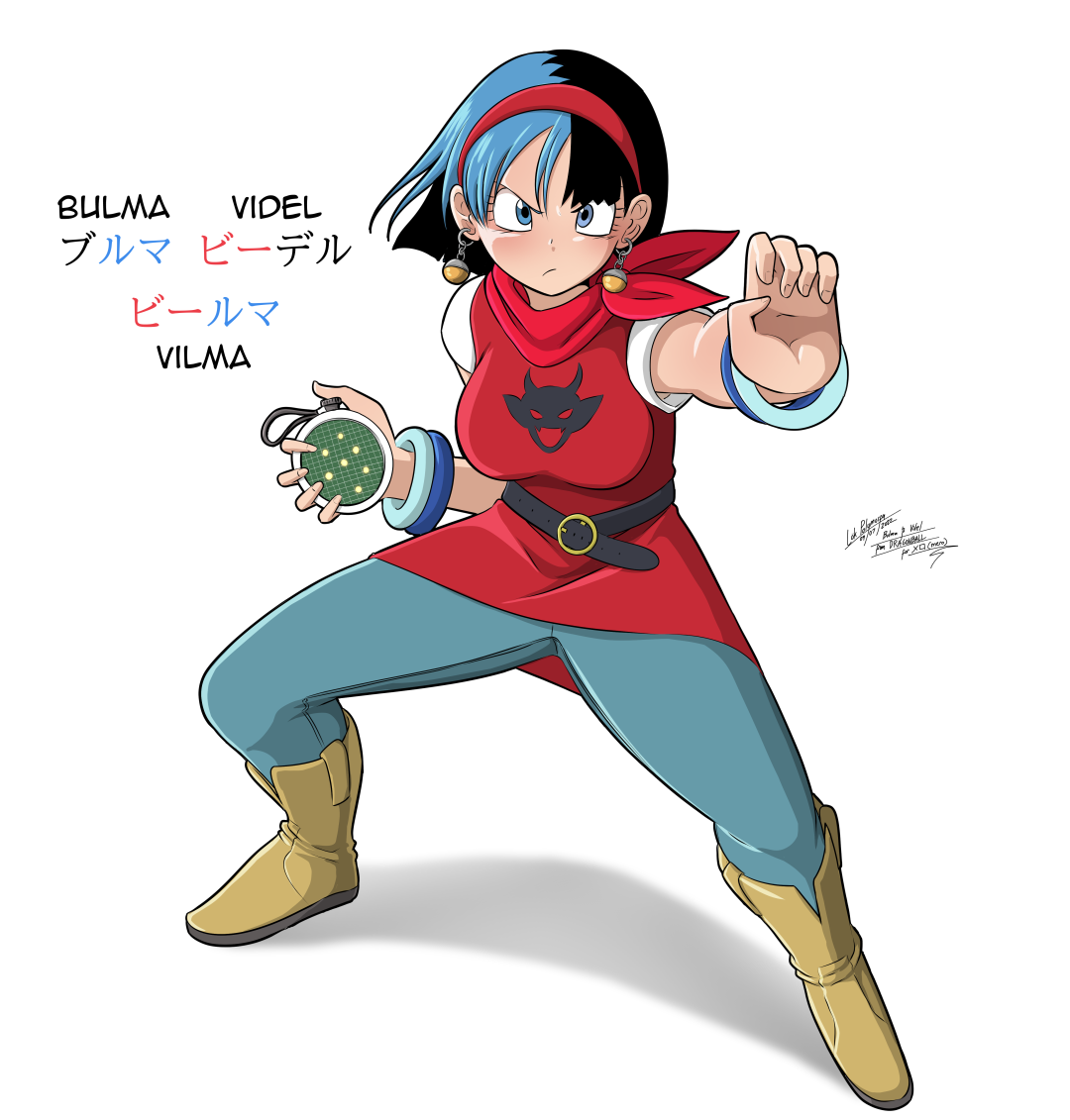 Videl and Pan Fusion, Pandel