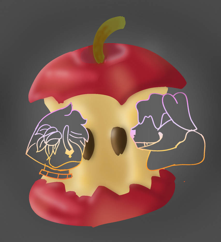 Abstract Apple Core Apple core trend by masklesshade on DeviantArt