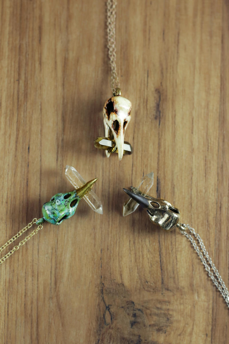 Mafia Bird Necklace Trio