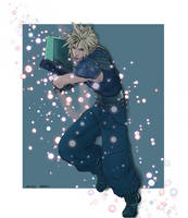 Cloud Fighting stance