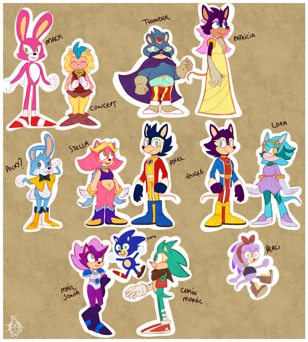 Sonic Family Tree by Draco-Digi on DeviantArt