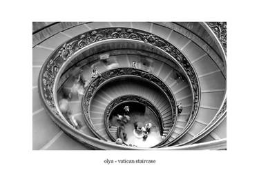 vatican staircase, italy